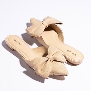 LARROUDÉ Elle Flat Mules